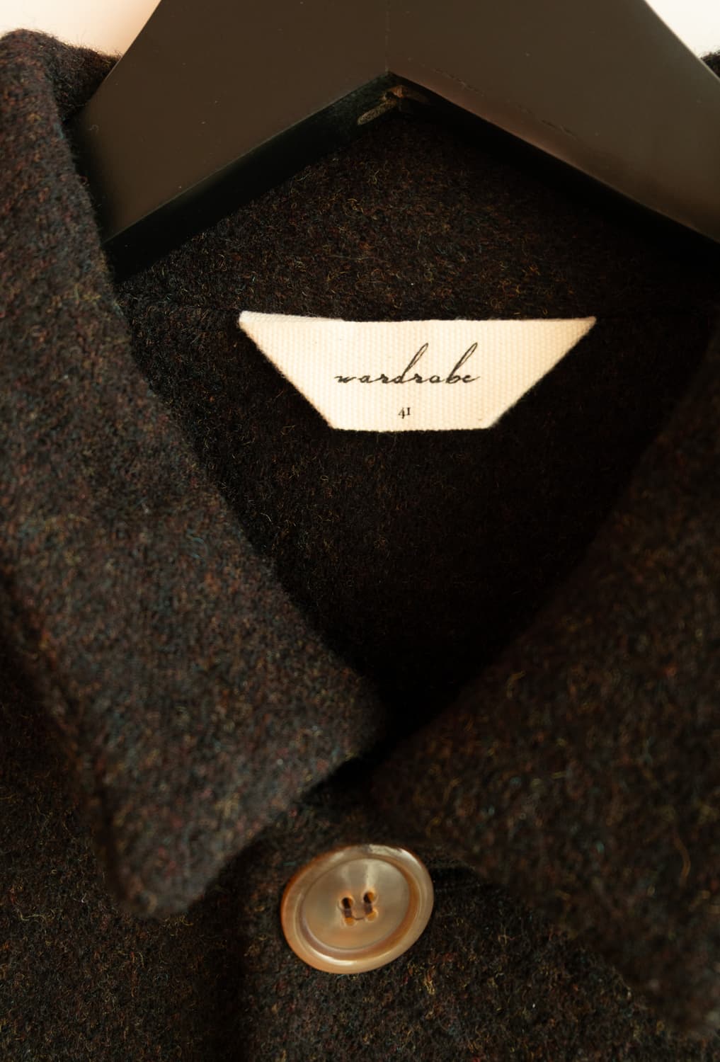 wardrobe41 Library coat(Bk) 상품이미지1