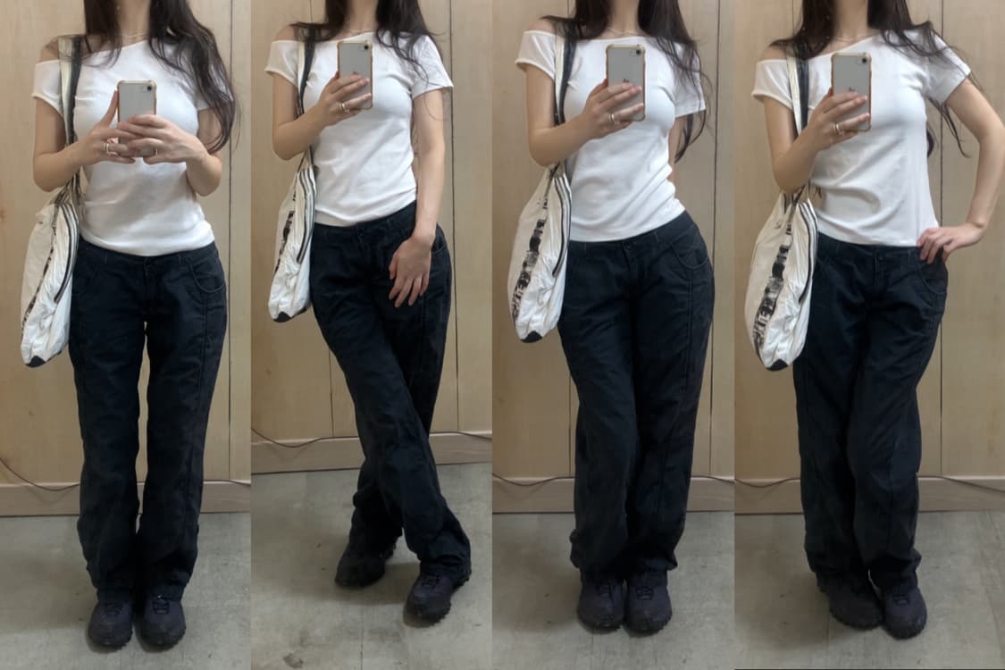 사은품 [직수입] 빈티지 nike 운동화 네이비 240-245 상품이미지4