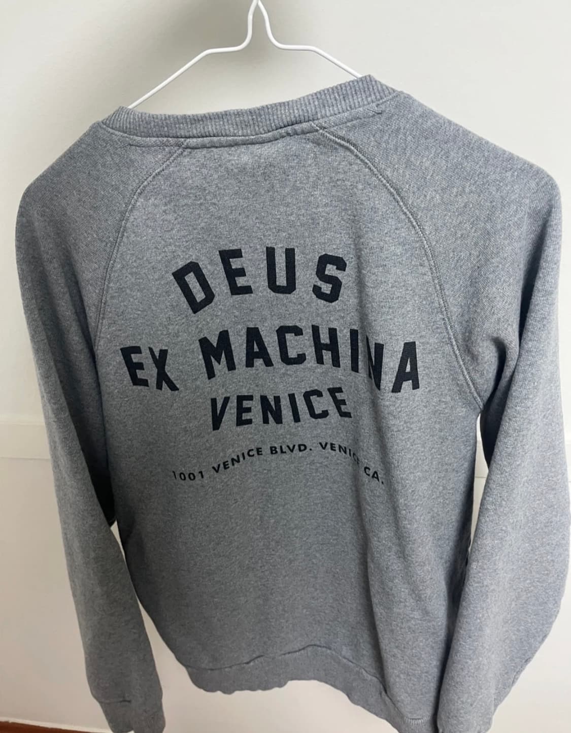 데우스 맨투맨 그레이 m 상품이미지2