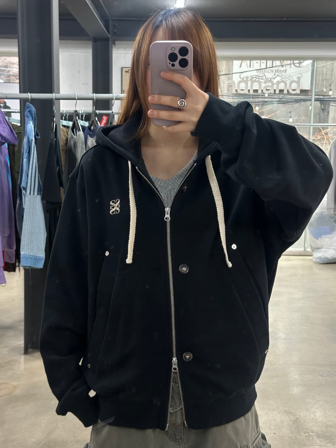 세터 테오 코튼 올데이 클래식투웨이 후드집업 상품이미지2