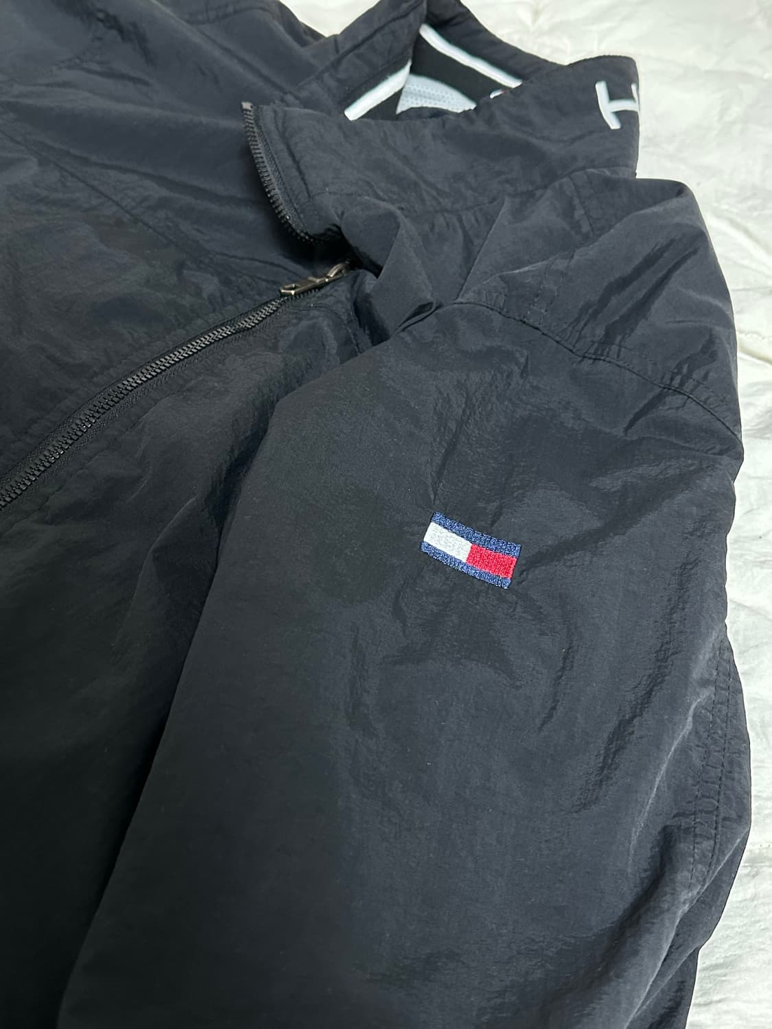 타미힐피거 블랙 윈드브레이커 XL 상품이미지7