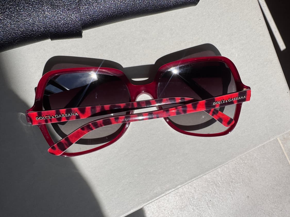 컨디션 최상 Dolce & Gabbana Red/Black DG 4098 상품이미지6