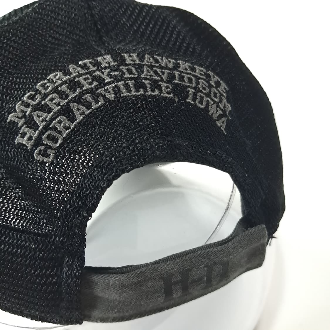 CK810 할리데이비슨 00s 해골 자수 아이오와 메쉬 볼캡 상품이미지7