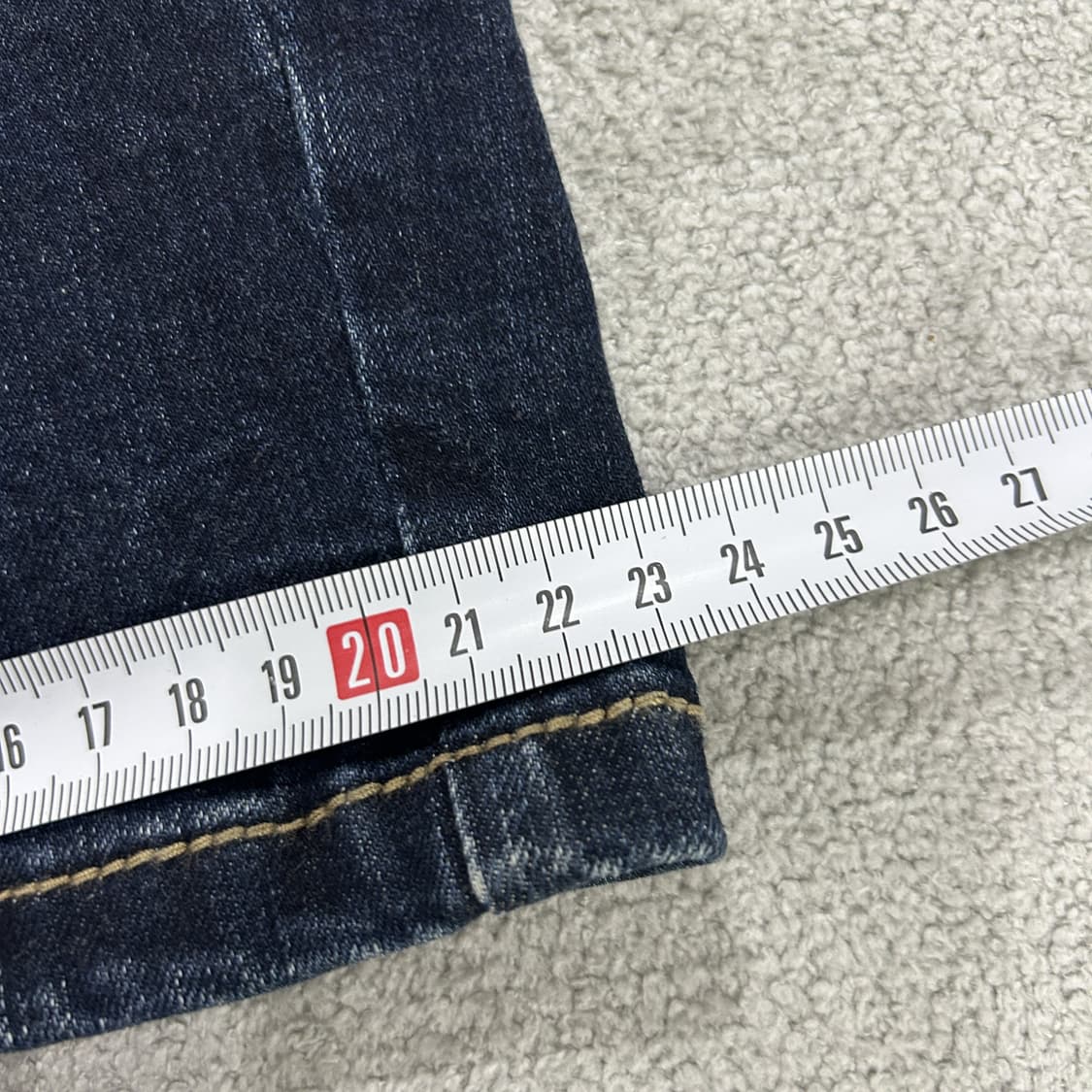 EVISU 에비수 데님 반바지 35 상품이미지8