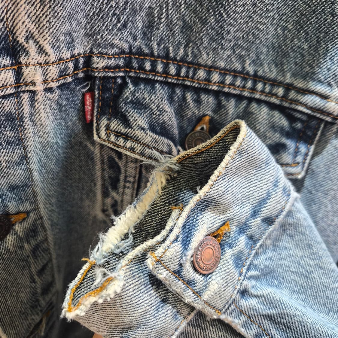 90s USA 리바이스 데님자켓 상품이미지5