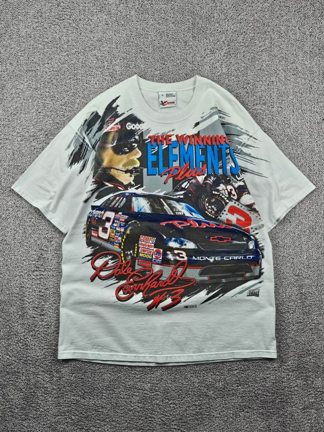 1988 체이스 어센틱 레이싱 반팔 티셔츠 ( XL ) / 11867 상품이미지1