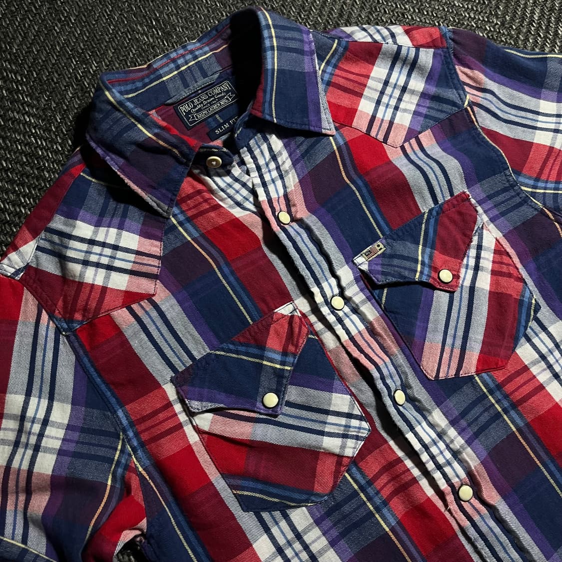 [XS] POLO JEANS 폴로진스 체크 셔츠 상품이미지2