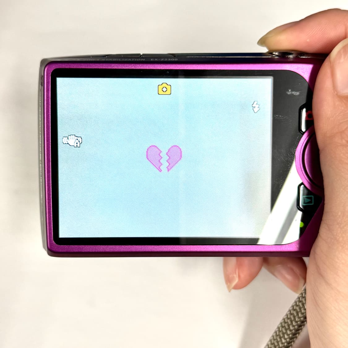 카시오 엑슬림 ex-z2300 아일릿 모카 빈티지 디카 상품이미지8