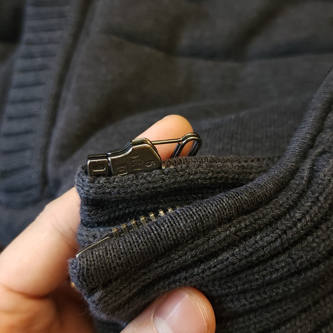 폴로 패딩 베스트 헤비 코튼 립 베스트 그레이 xl 상품이미지9