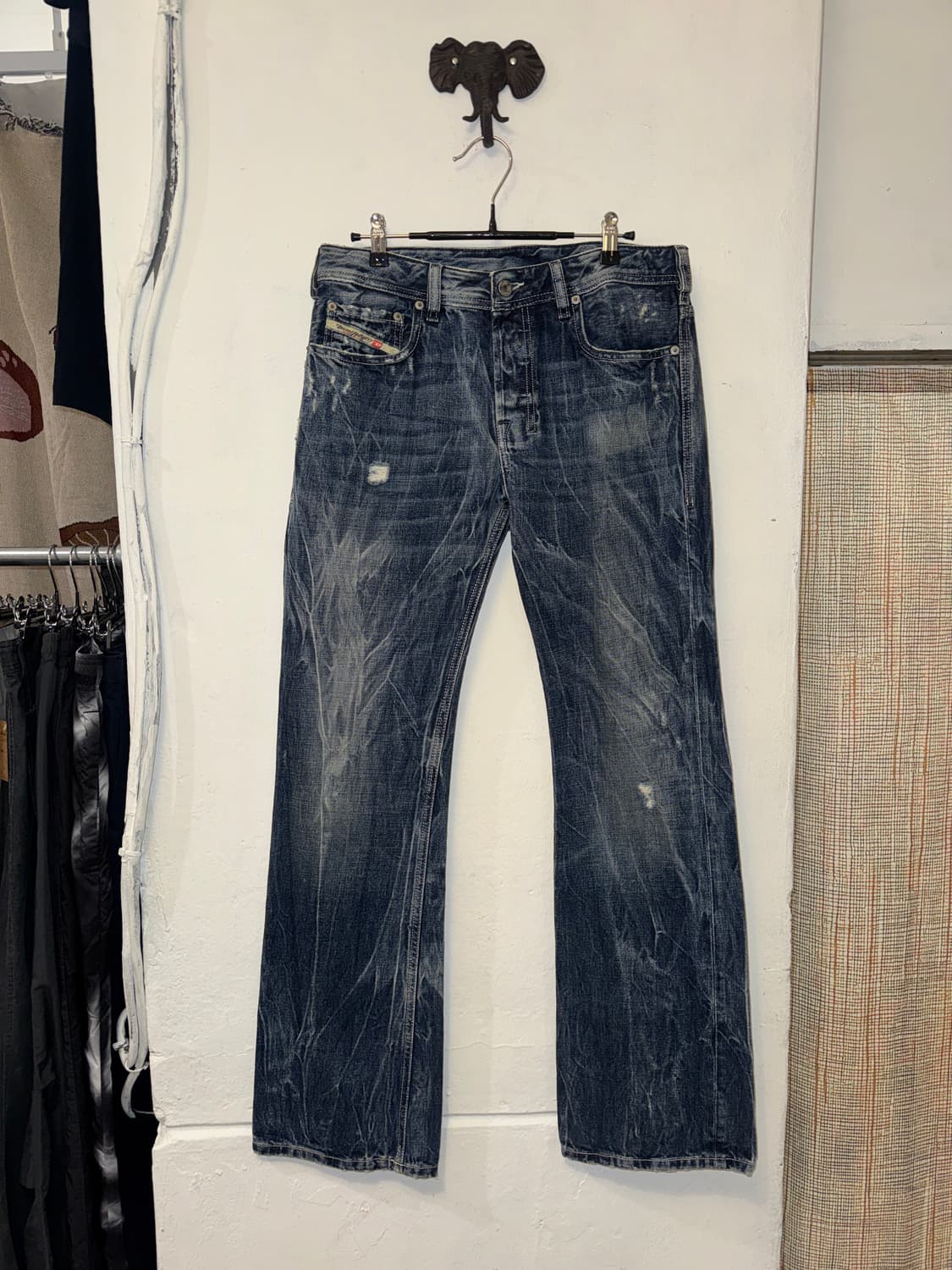 Diesel 디젤 빈티지 워싱 데님팬츠(30) 상품이미지2