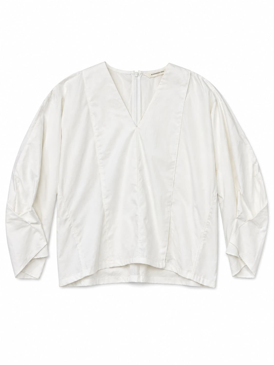 킨더스알몬 화이트 코튼 블라우스 상품이미지1