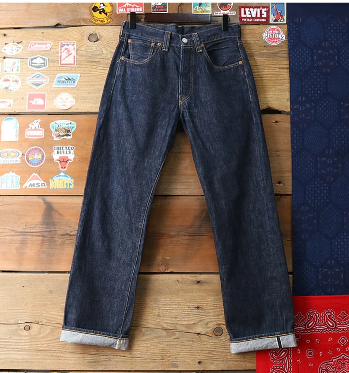 미국메이드 LVC LEVIS 리바이스 47501XX 빅E 셀비지 데님   상품이미지2