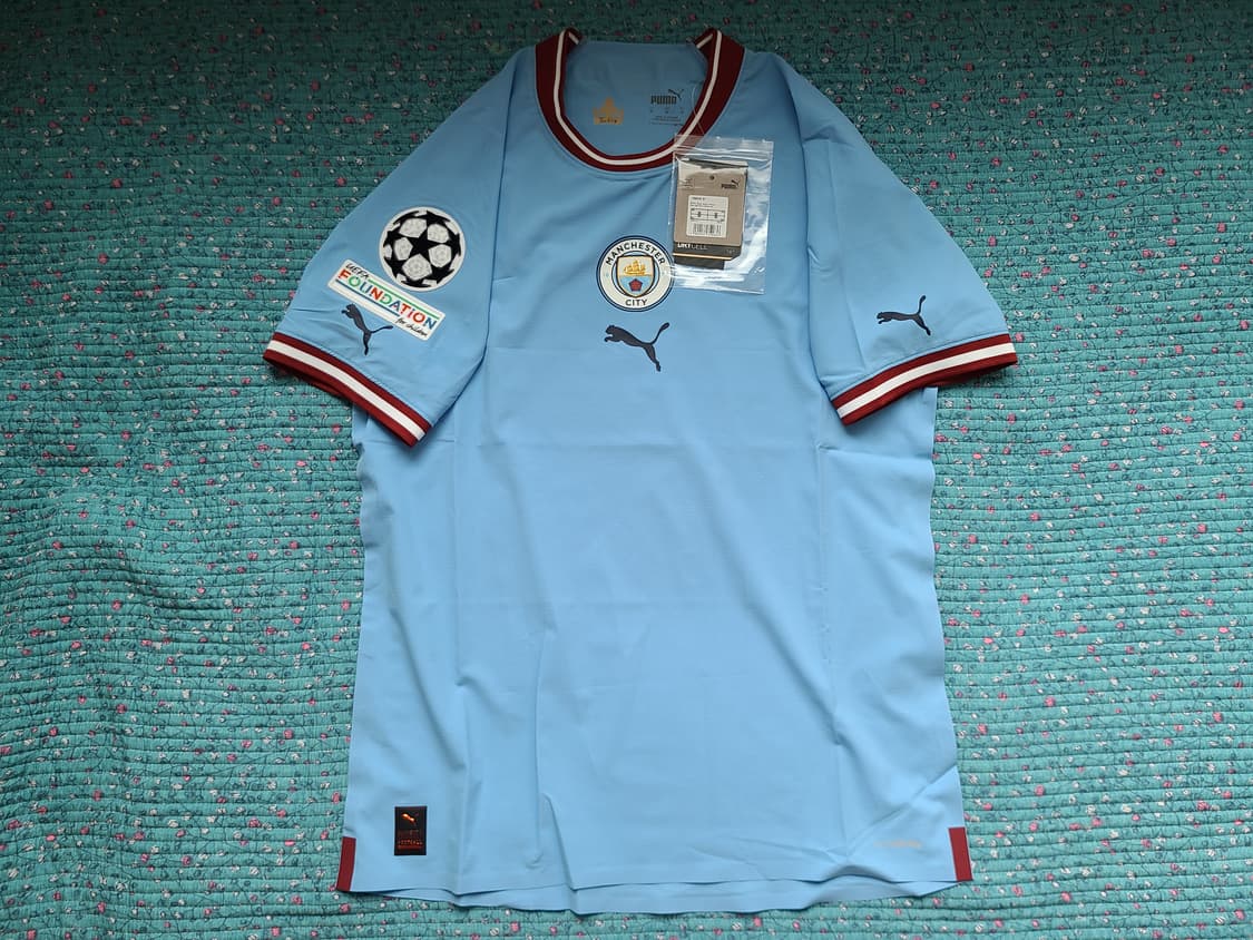 22/23 맨체스터 시티 홈 선수지급용 데브라이너 (US M) 상품이미지2