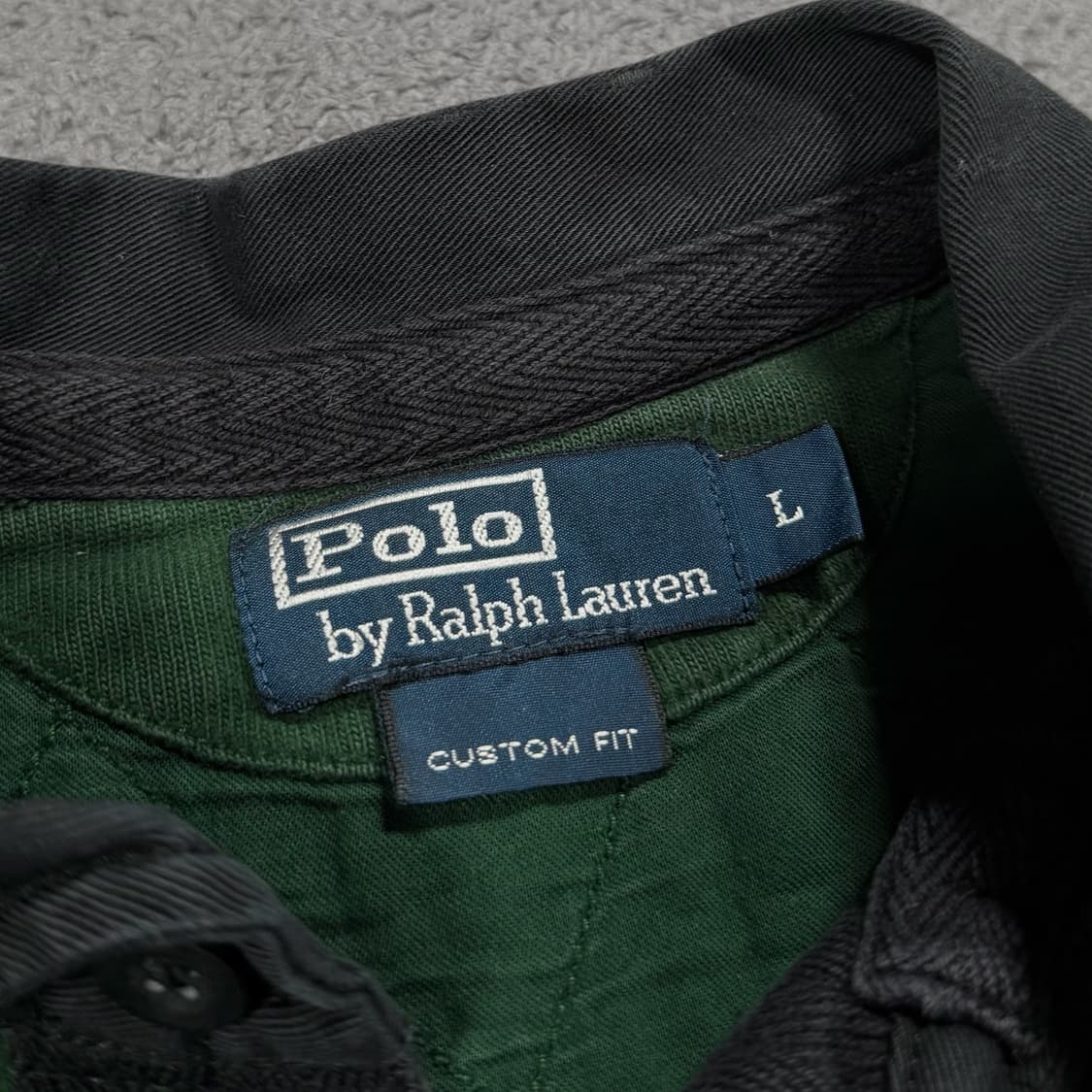 폴로 랄프로렌 긴팔 그린 럭비티 상품이미지3