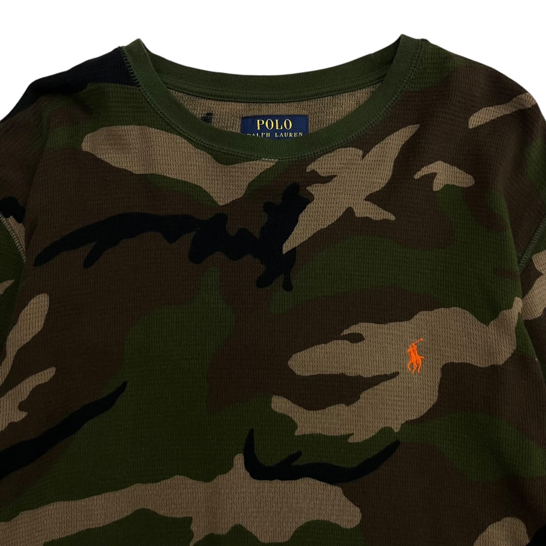 폴로 랄프로렌 오렌지포니 카모 롱슬리브 L 상품이미지4
