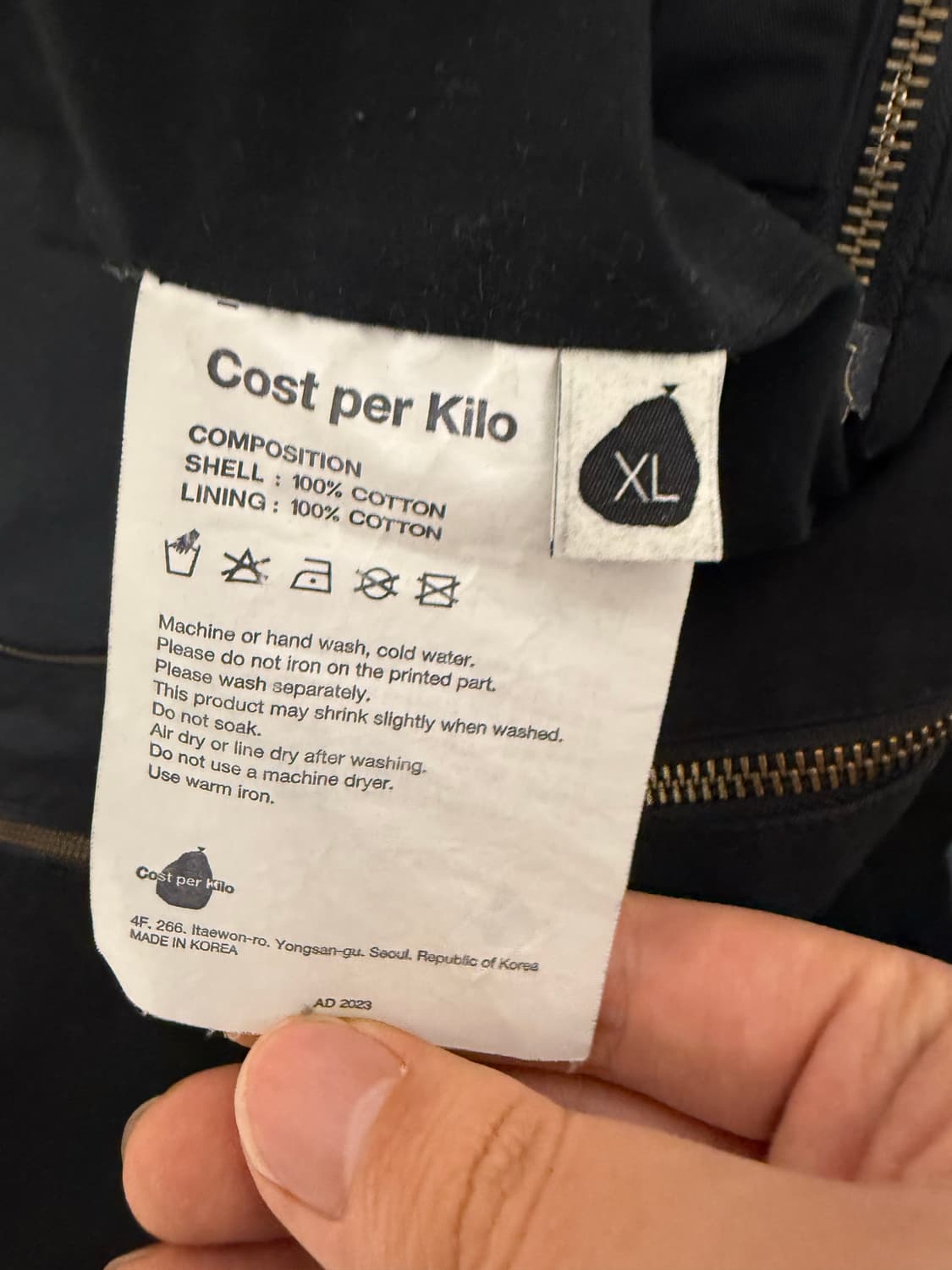 코스트퍼킬로 트리플 지퍼 후드 자켓 상품이미지5