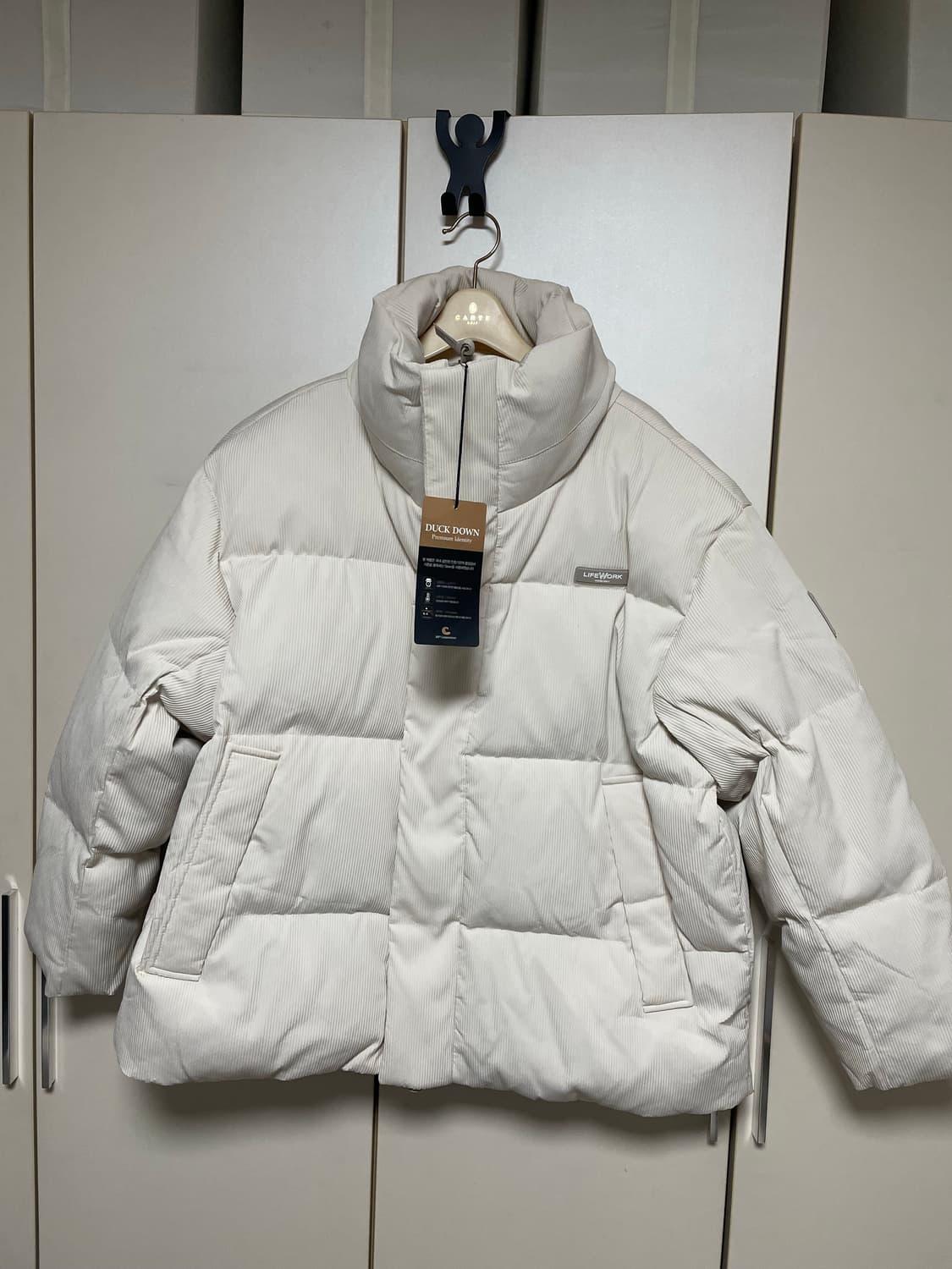 라이프워크 멀티 스탠드넥 다운 점퍼 wrinkled paper L 상품이미지1
