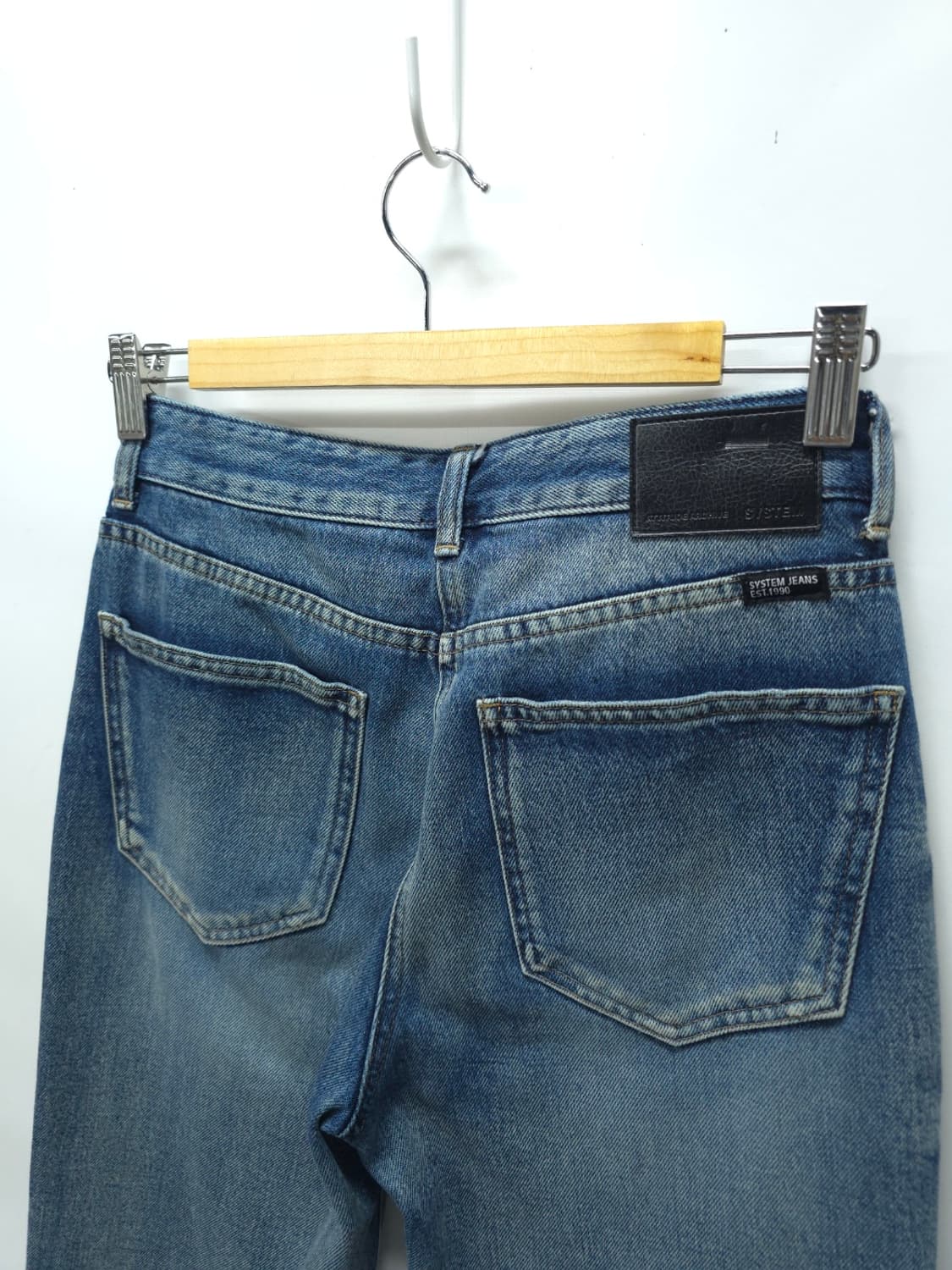 시스템(SYSTEM) 세미와이드 스트레이트 데님 팬츠 (26~27) 상품이미지7