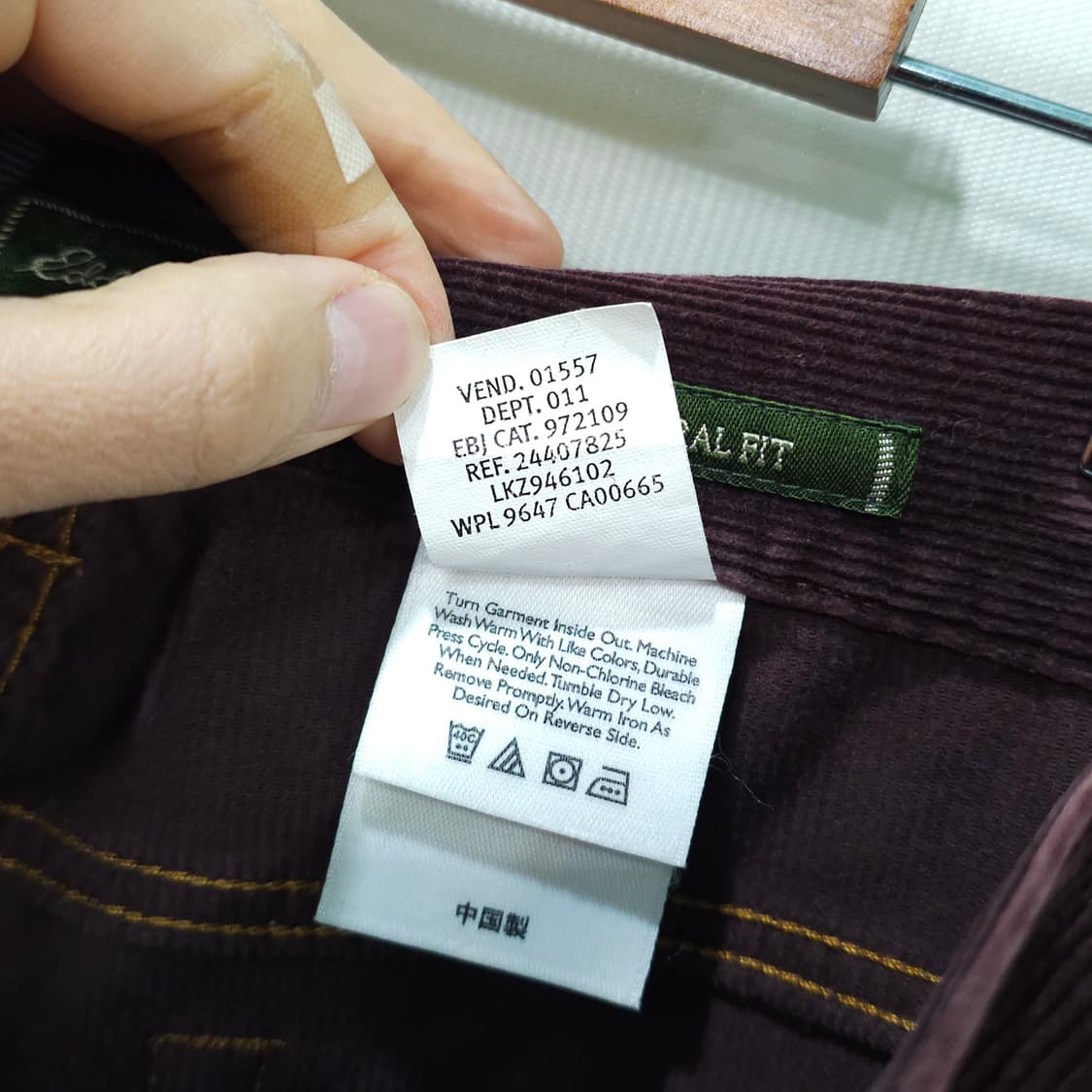 에디바우어 코듀로이팬츠- 우먼29정도 상품이미지9