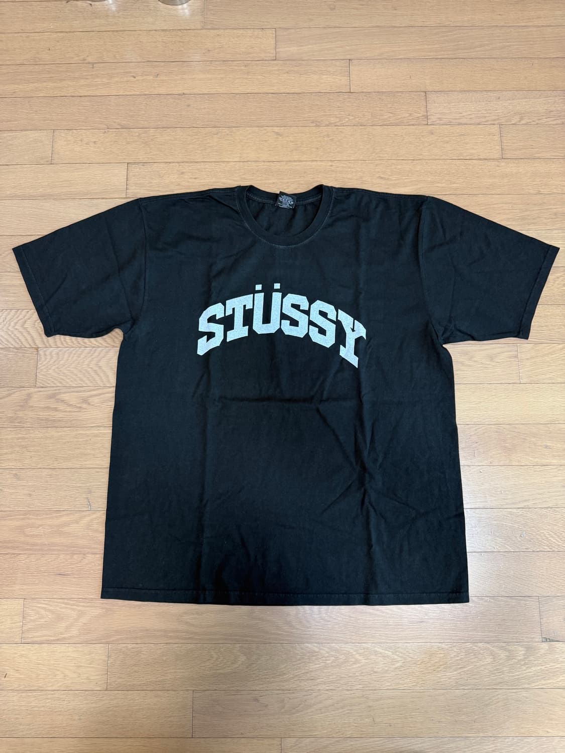 [XL] stussy 스투시 블록 스포츠 피그먼트 다이드 반팔 티셔츠 상품이미지1