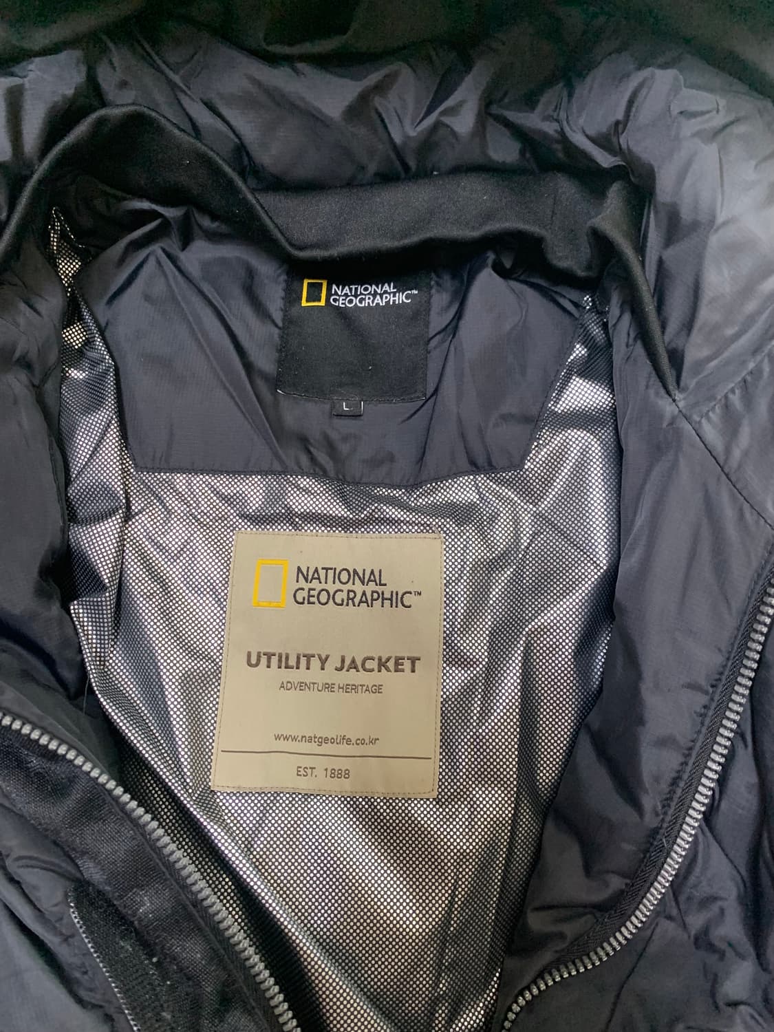 [L] 내셔널지오그래픽 덕다운 롱패딩 상품이미지4