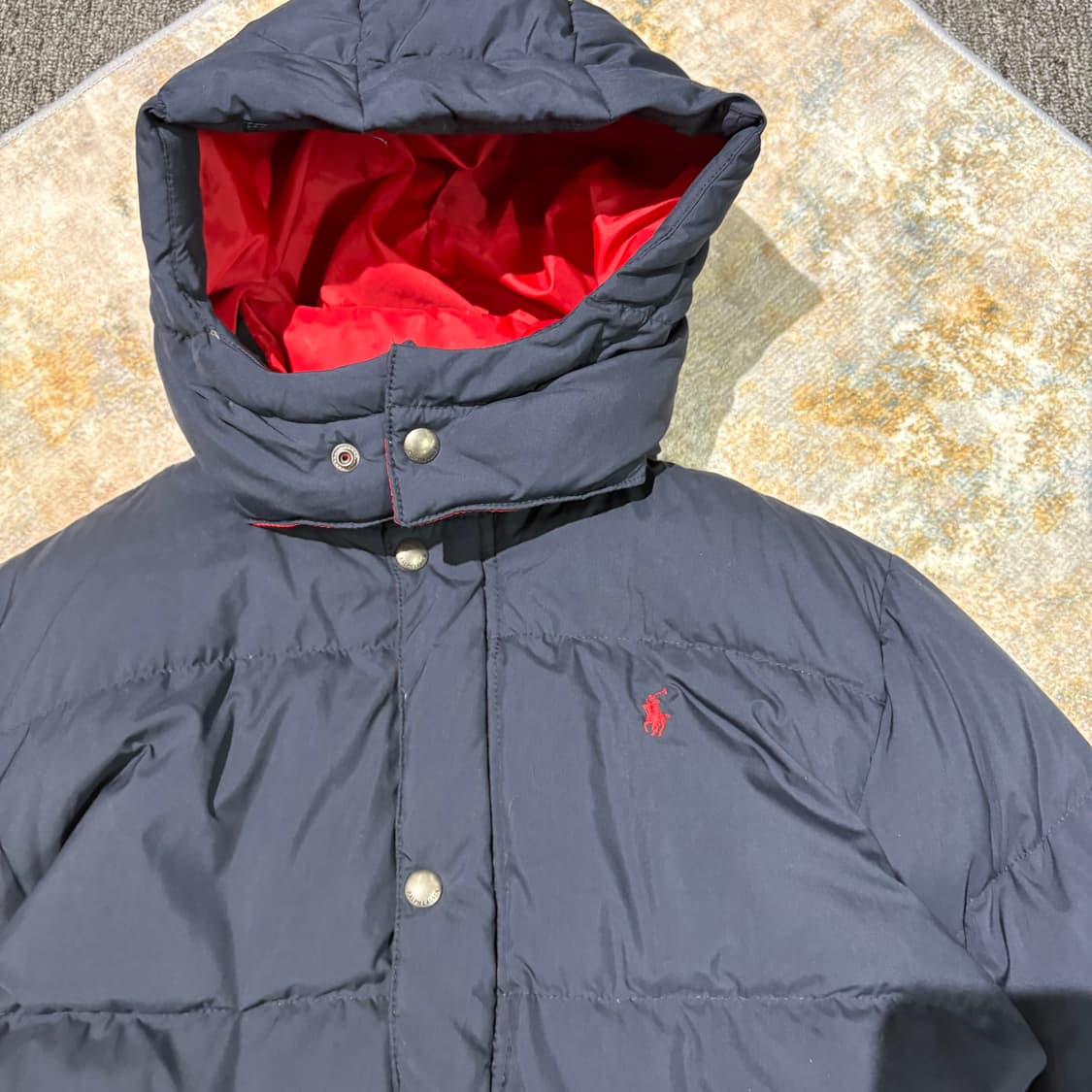 폴로 래드포니 빈티지 후드패딩 상품이미지2