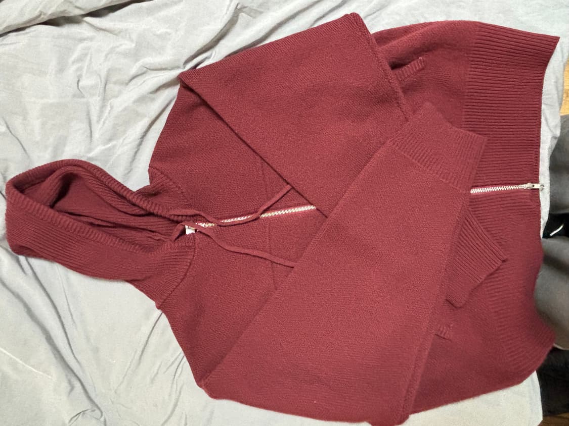 밀로아카이브 자카드 후드집업 상품이미지2