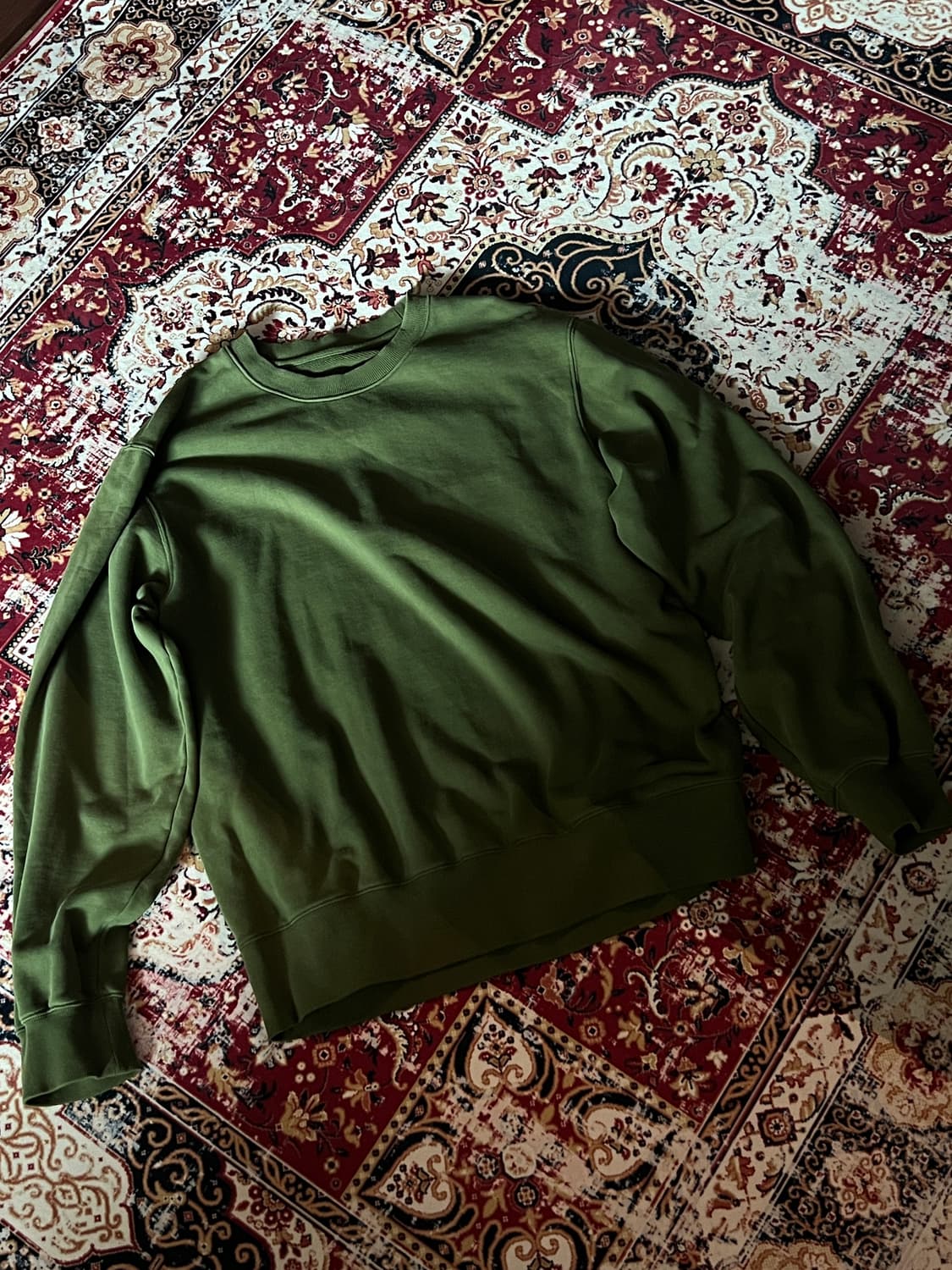 도큐먼트 스웻 Olive [L] 상품이미지1