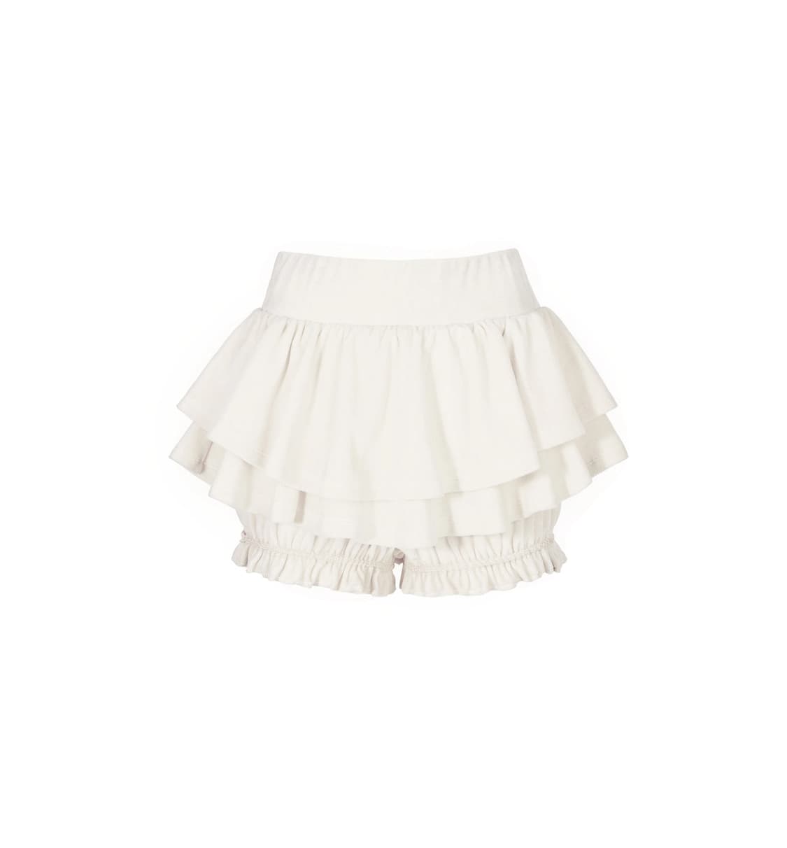 아이당클럽 벨벳 셋업 세트 화이트 폼폼 트레이닝 퍼 우사기 후드 상품이미지5