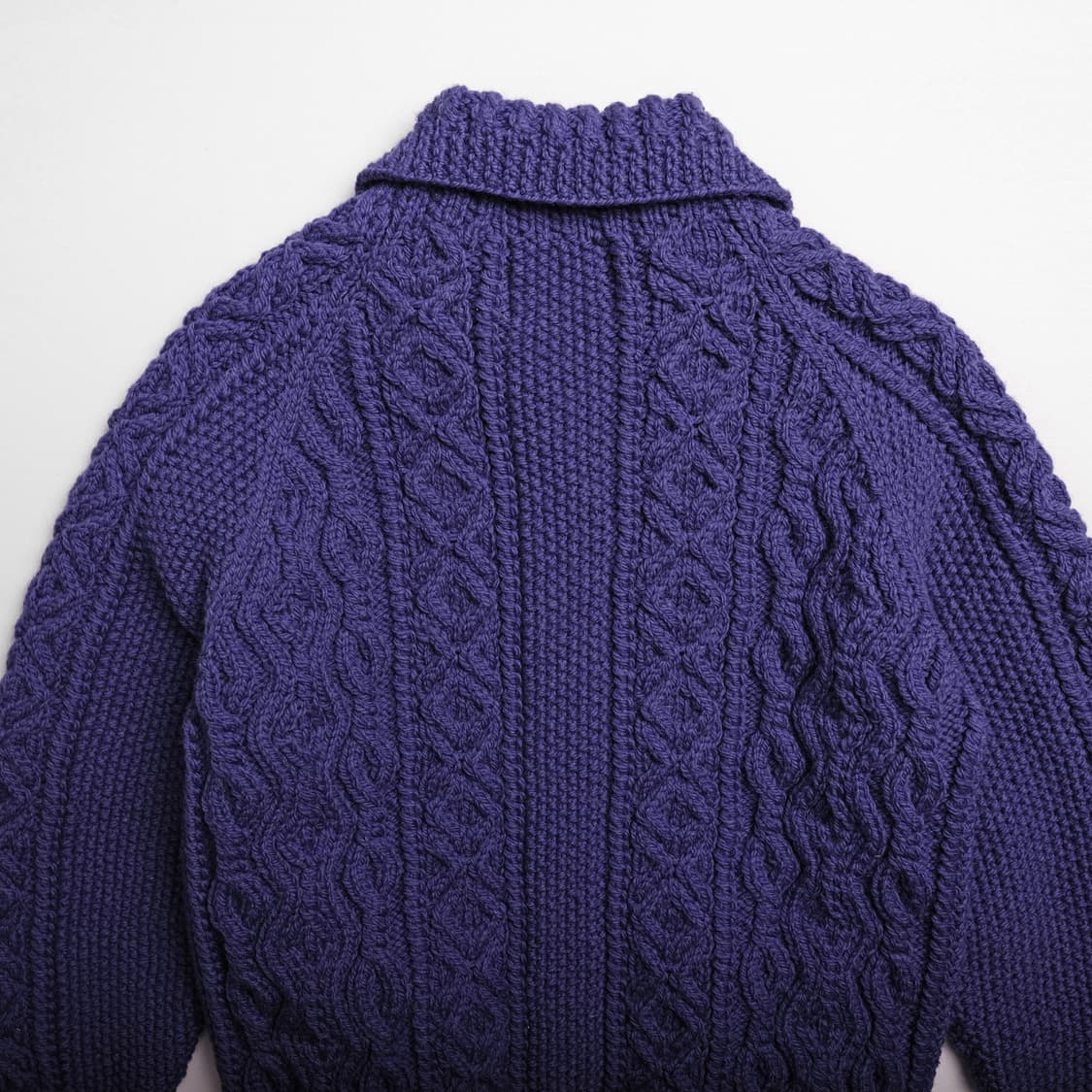 인버알란 럼버 카디건-퍼플 사이즈 추천 44-55 상품이미지9