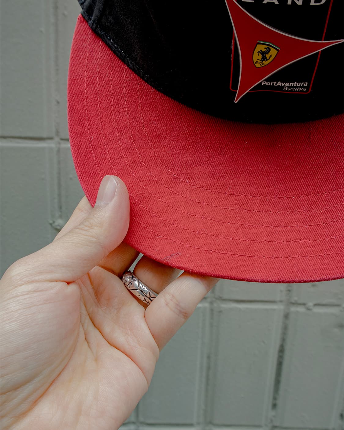 Ferrari Land Two-tone 5 패널 캡 상품이미지7