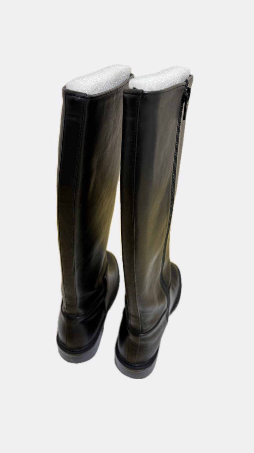 코모레비뮤지엄 핸드메이드 와이드 클래식 롱 부츠 사이즈3 상품이미지4