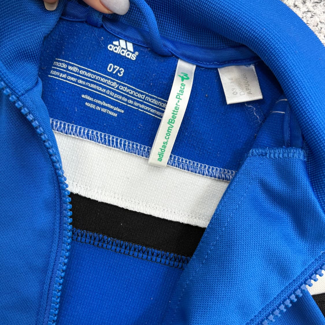 73 아디다스 키즈 트랙 집업 저지 자켓 0303J 상품이미지2