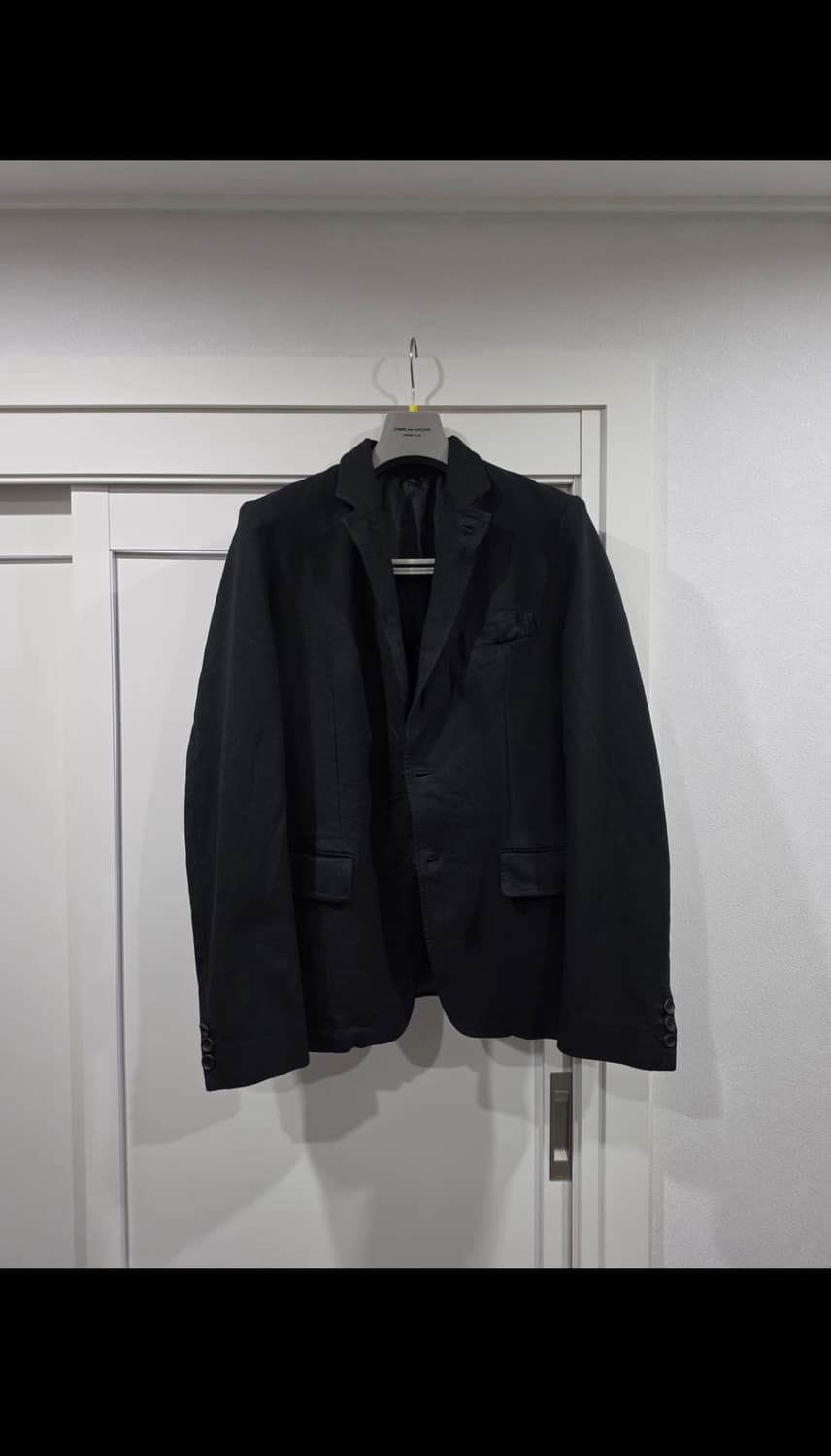 꼼데가르송 옴므 축융폴리(슈렁큰 이펙트) 자켓 L 상품이미지2