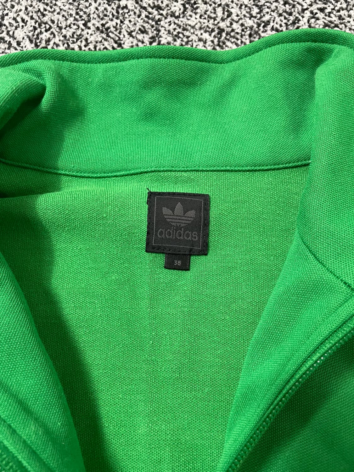 빈티지9. 아디다스 00'S 모로코 국대 져지 트랙탑 그린 레드 배색 상품이미지4