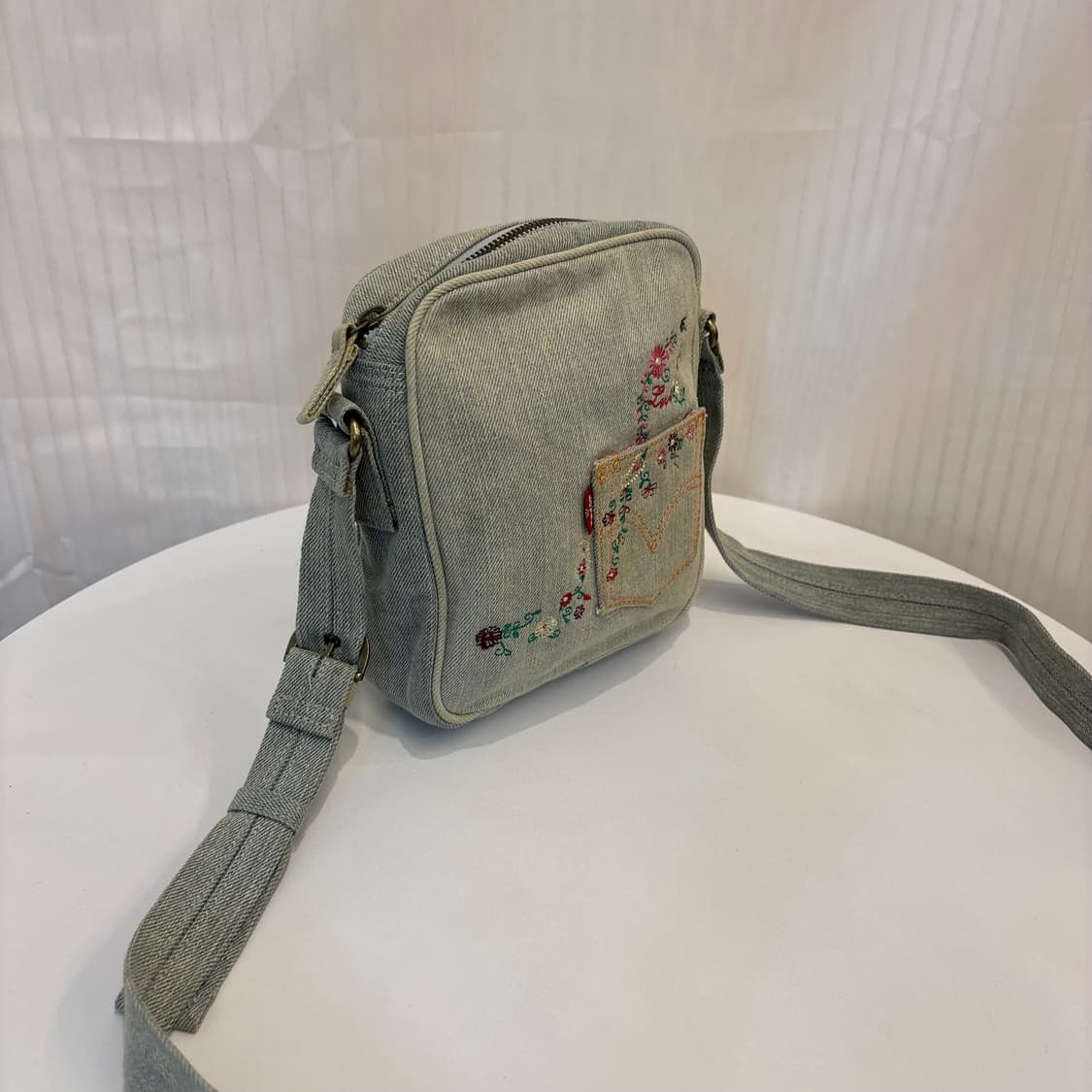 정품 리바이스 빈티지 데님 크로스백     상품이미지3