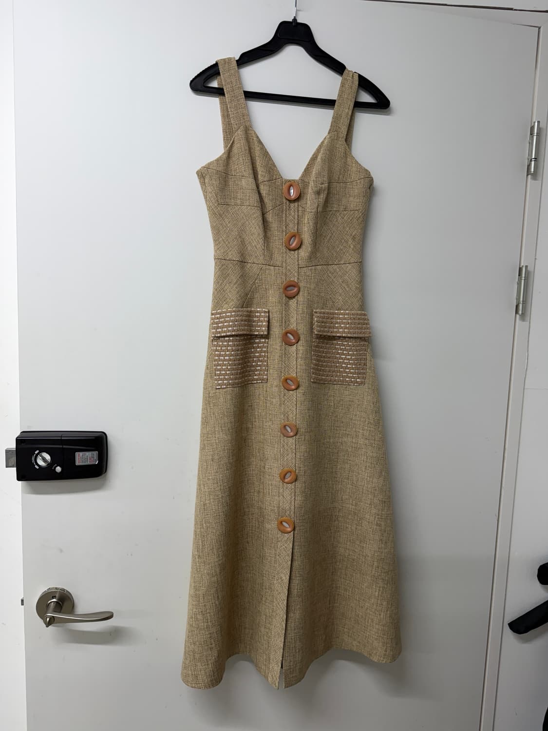 페이우 트위드 원피스 베이지 36(새상품) 상품이미지1