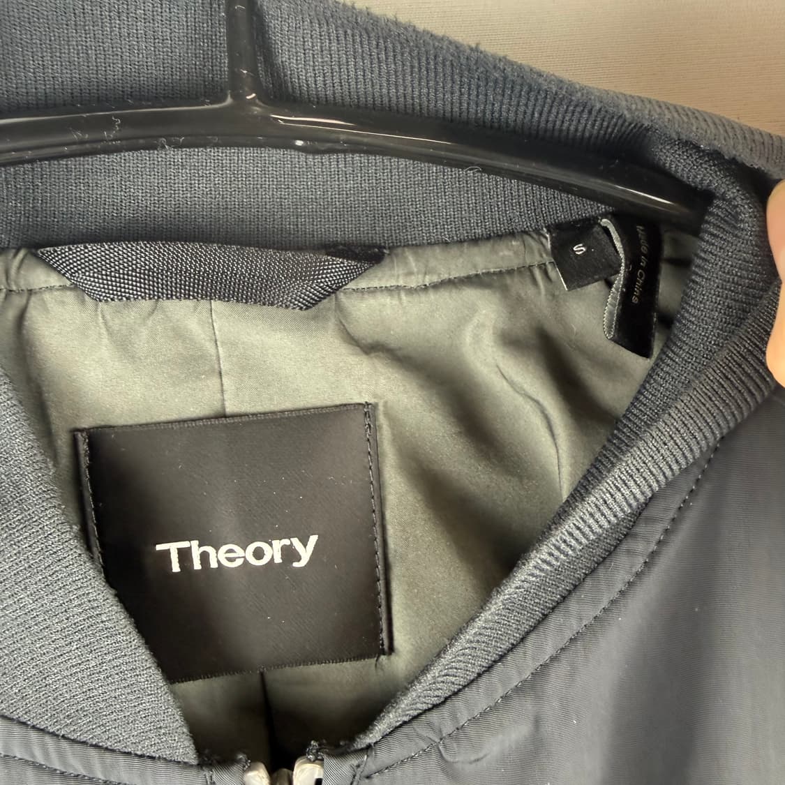 S) 띠어리 나일론 블루종 자켓 상품이미지3