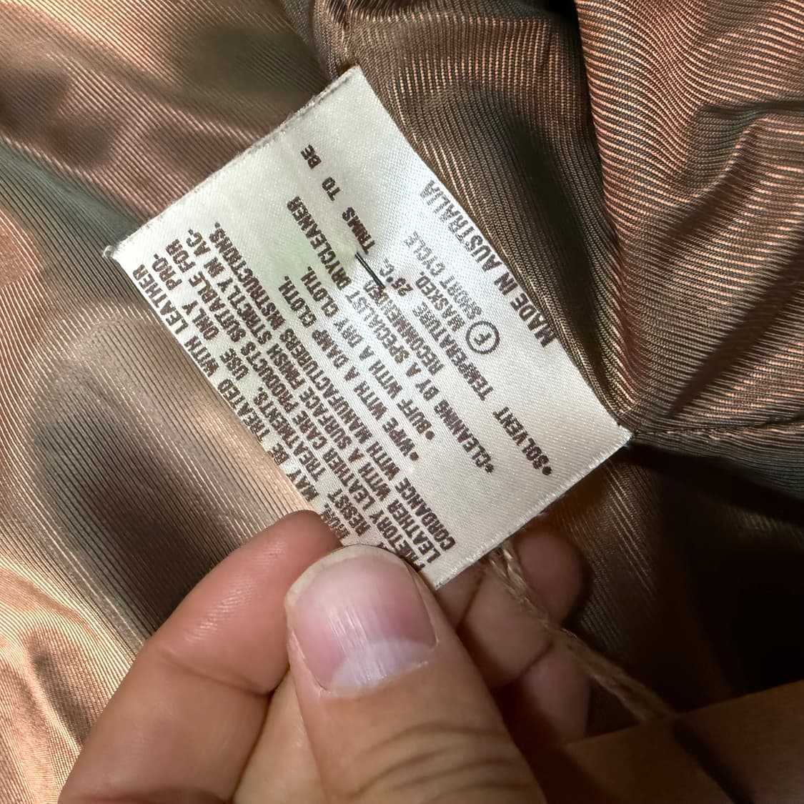 스노우 레더 오스트레일리아 스웨이드 베스트 XL 상품이미지6