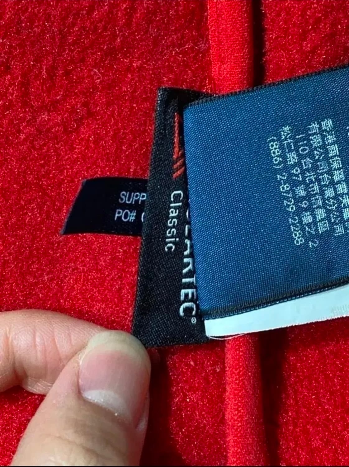 폴로 랄프로렌 레드 폴라텍 자켓 상품이미지8