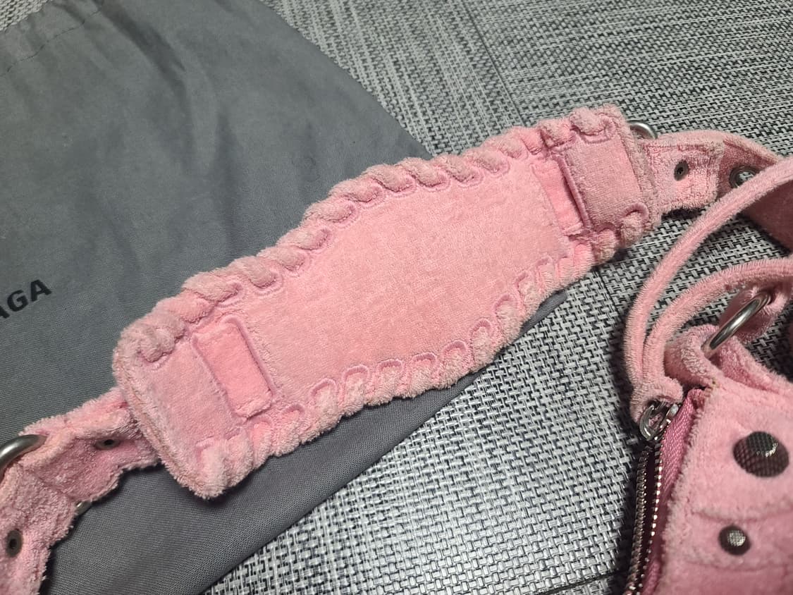 발렌시아가 르카골xs 숄더백 크로스백 핑크 테리 르카골 상품이미지4