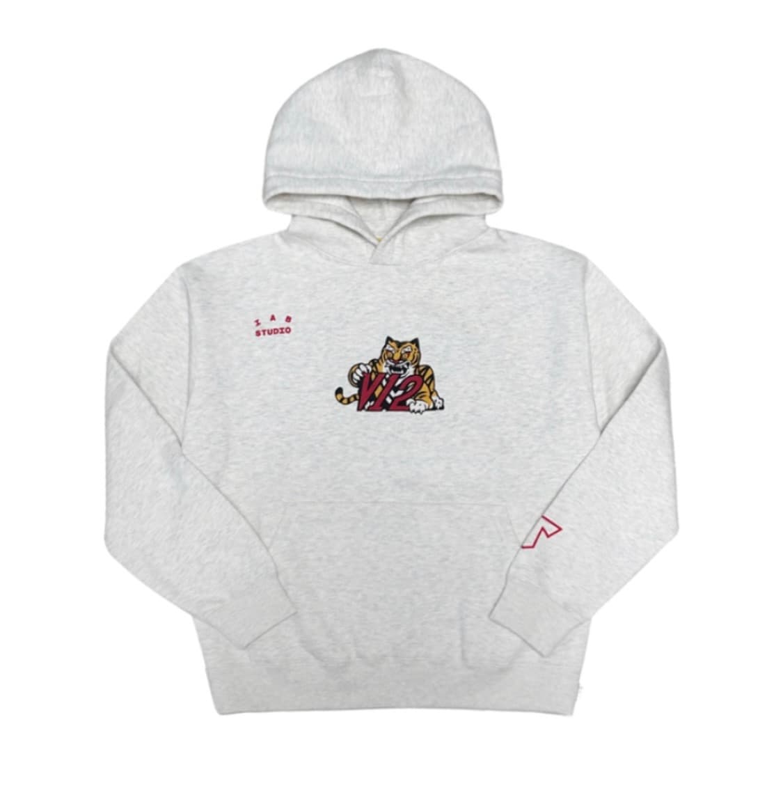 IAB STUDIO x KIA TIGERS V12 Hoodie Ivory 상품이미지1