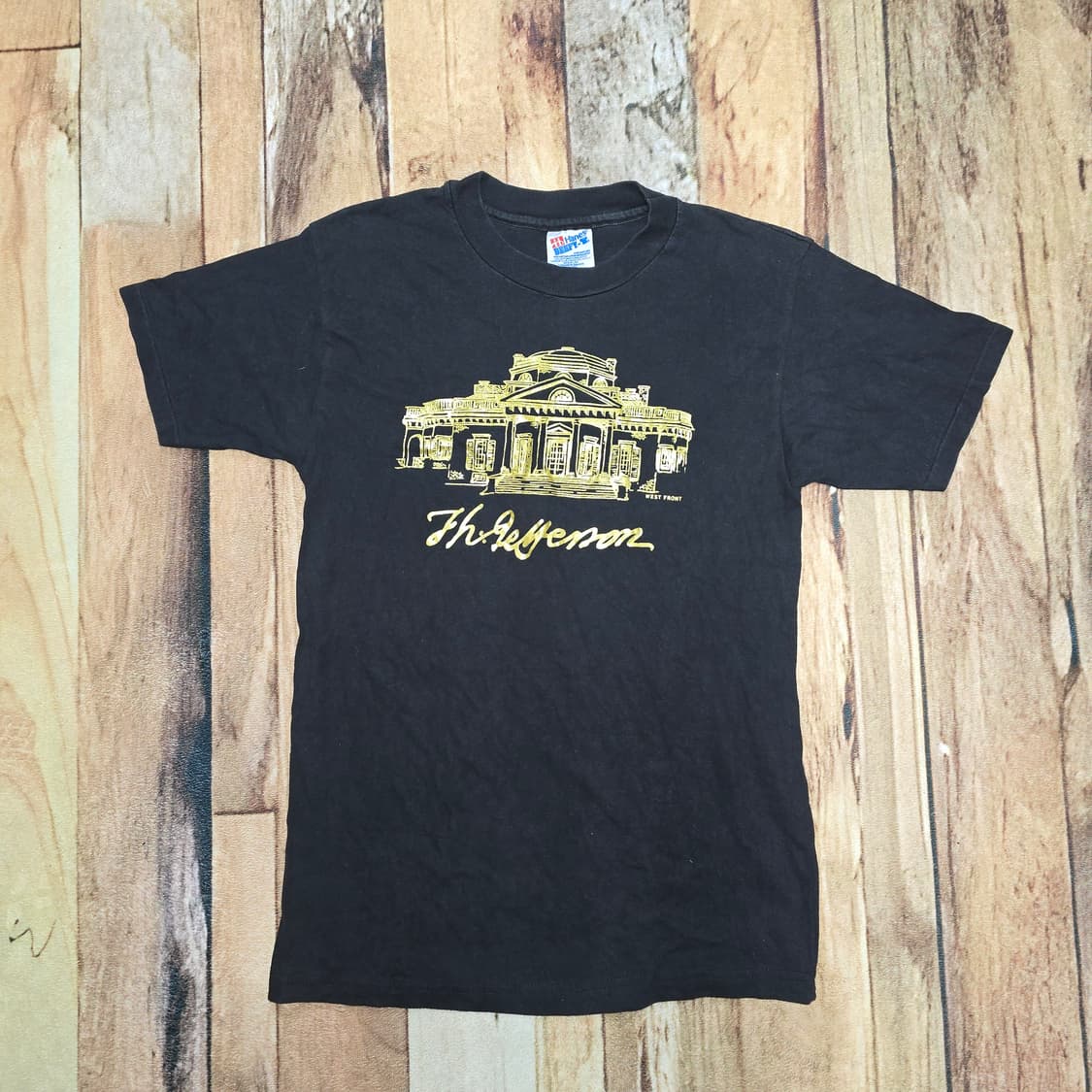 Vintage 90s Hanes USA 싱글스티치 티셔츠 상품이미지1