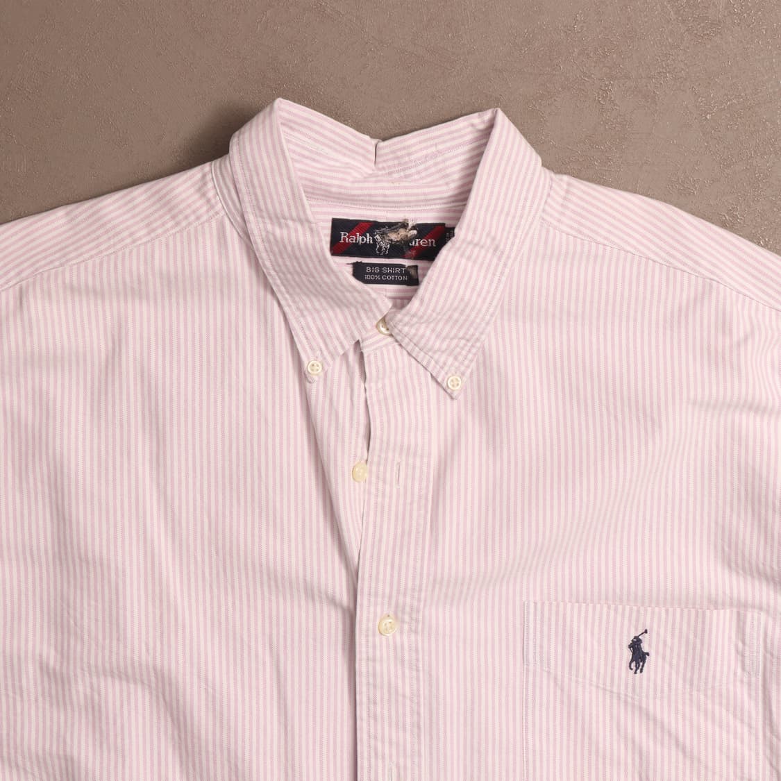 90's 폴로 랄프로렌 스트라이프 빅셔츠 A1560 상품이미지2