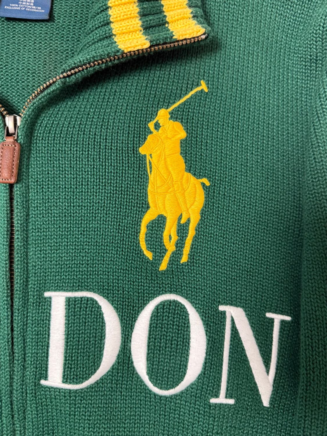 폴로 빅포니 치프키프 런던 니트집업 S 상품이미지3