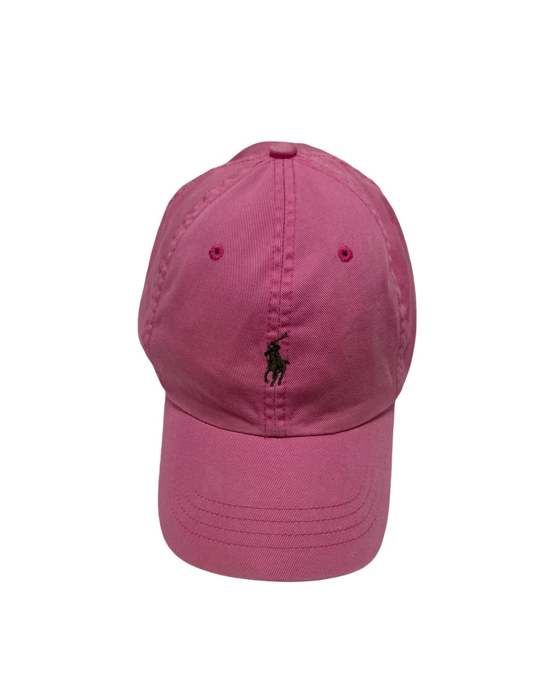 폴로 랄프로렌 가죽스트랩 핑크 볼캡 상품이미지1