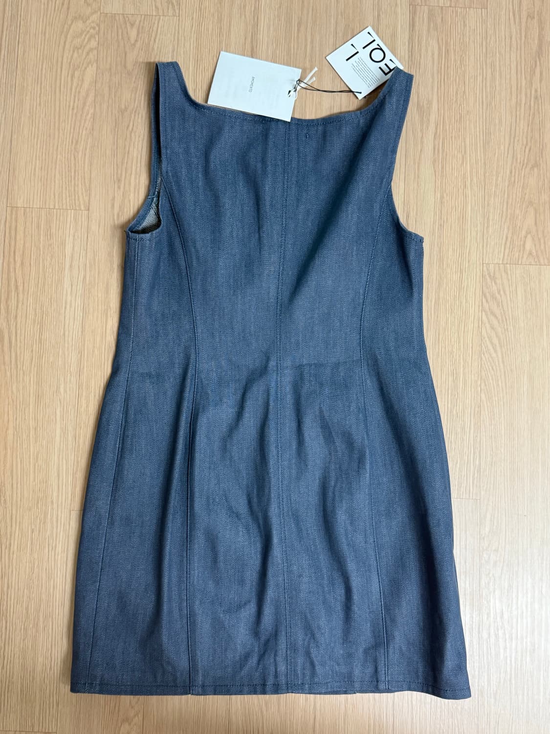 아모멘토 HOURGLASS DENIM VEST (BLUE) 상품이미지6
