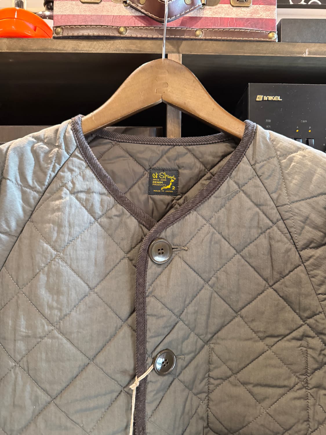 (새상품)오어슬로우 퀼팅자켓 2(M) 상품이미지3