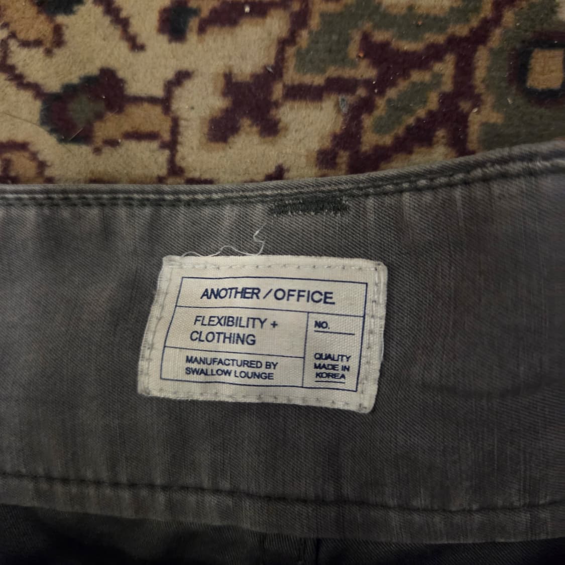 어나더오피스 산티아고 치노 팬츠 2사이즈 상품이미지3