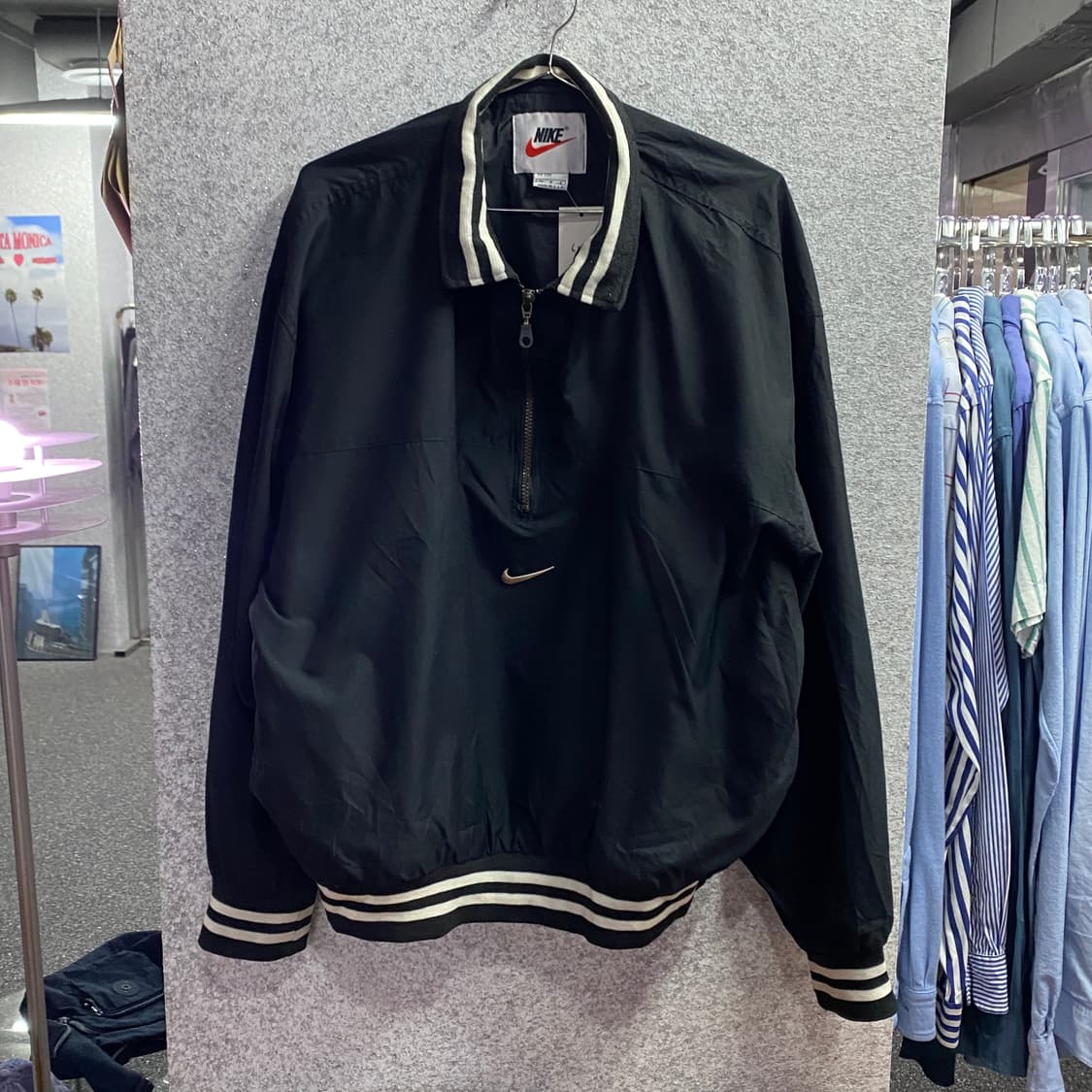 나이키 미들스우시 아노락 블랙 웜업 B4540 상품이미지2